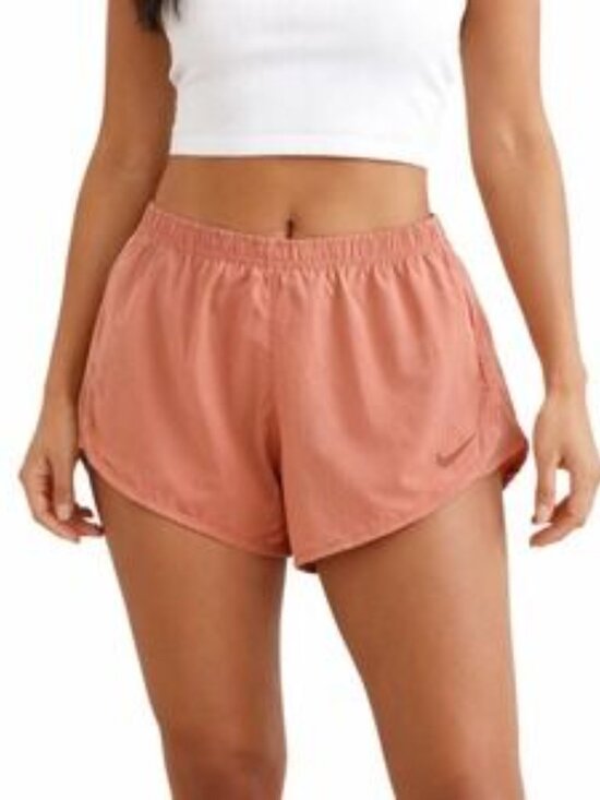 Nike Pants - Nike Dri-FIT Womens Running Shorts in Light Pink Peach Color Size Medium